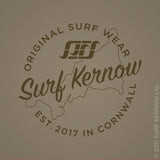 Design features the Surf Kernow 'seal of authenticity' in this screen-printed graphic. Show off your Cornwall pride!